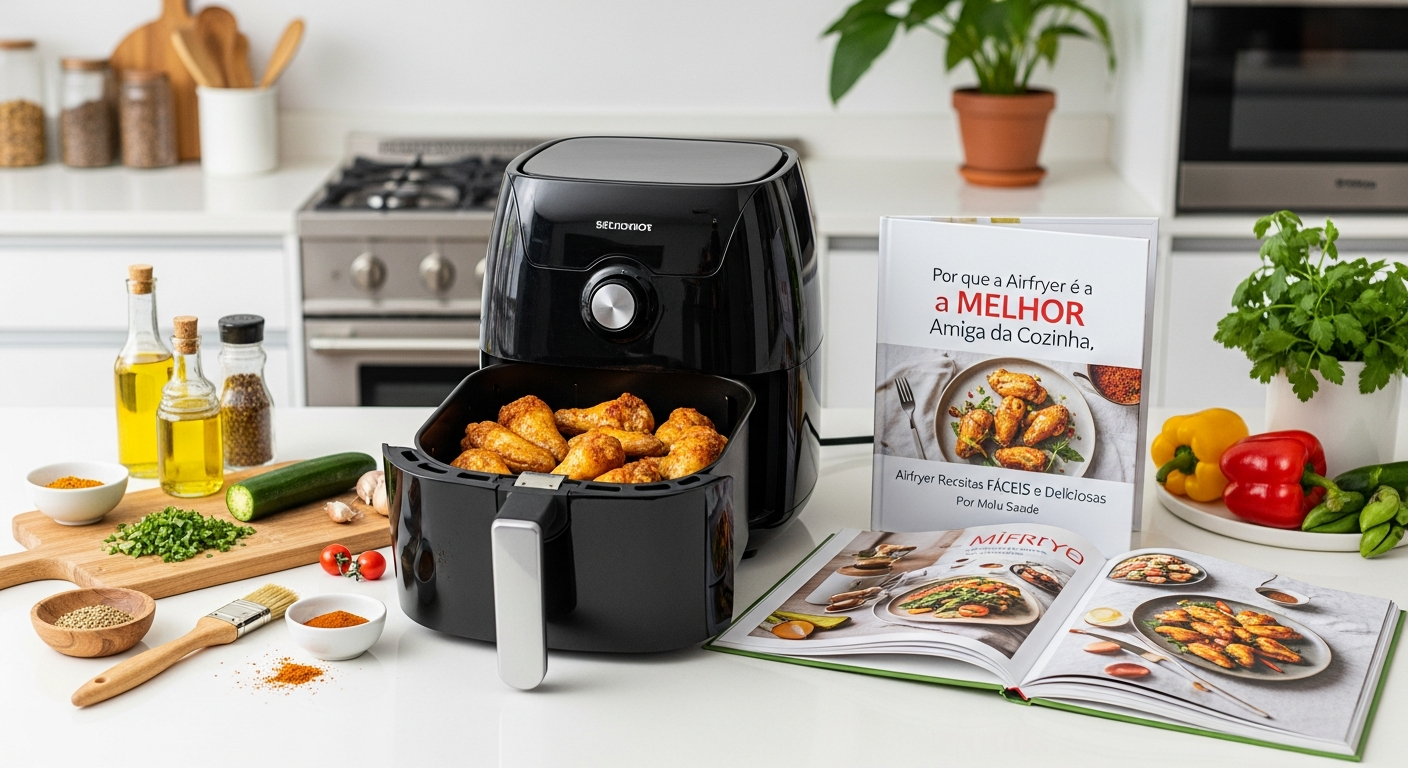 Por que a Airfryer é a MELHOR Amiga da Cozinha - Airfryer Receitas FÁCEIS e Deliciosas  Por Malu Saade
