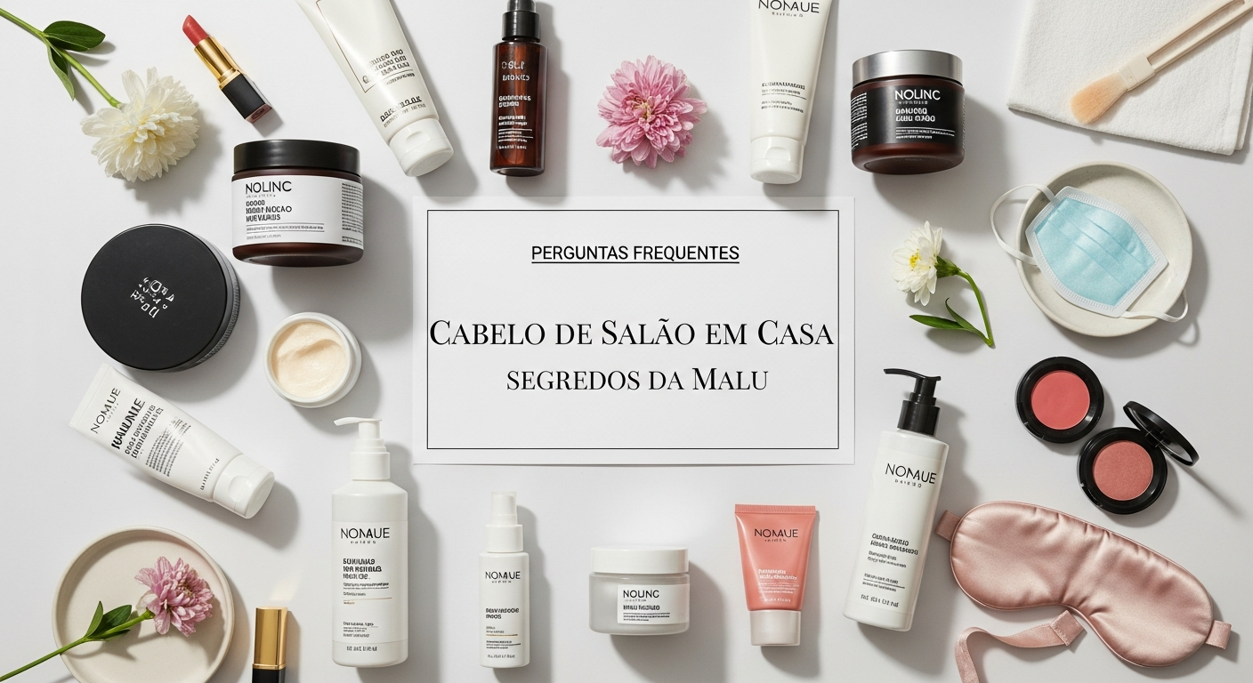Perguntas Frequentes - Cabelo de Salão em Casa Segredos da Malu