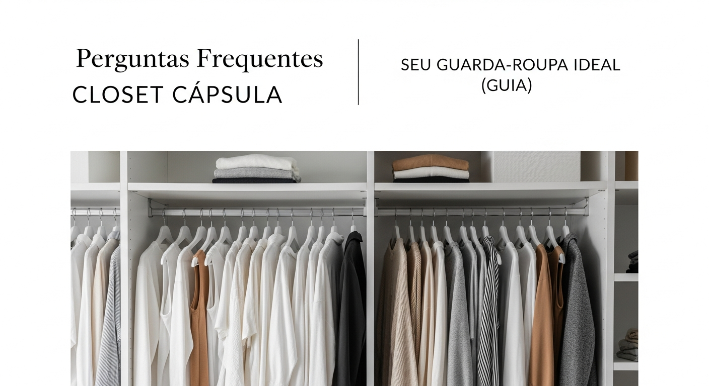 Perguntas Frequentes - Closet Cápsula  Seu Guarda-Roupa Ideal (Guia)