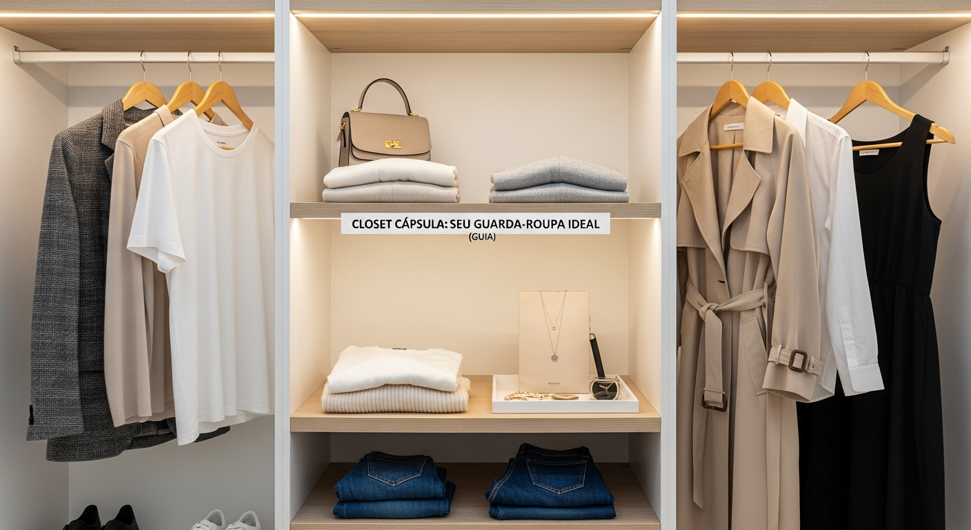 Peças Essenciais Para um Closet Cápsula - Closet Cápsula  Seu Guarda-Roupa Ideal (Guia)