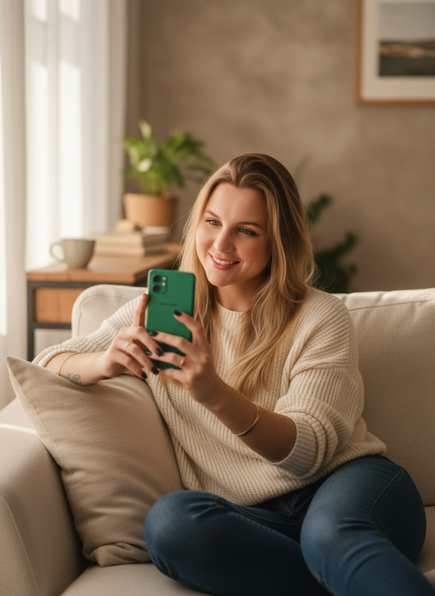 Malu usando Samsung Galaxy A07 256GB