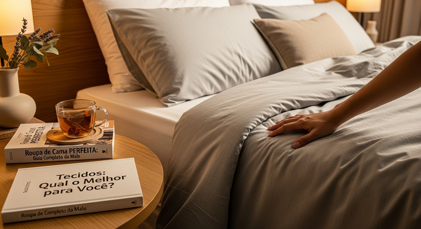 Tecidos Qual o Melhor para Você - Roupa de Cama PERFEITA Guia Completo da Malu