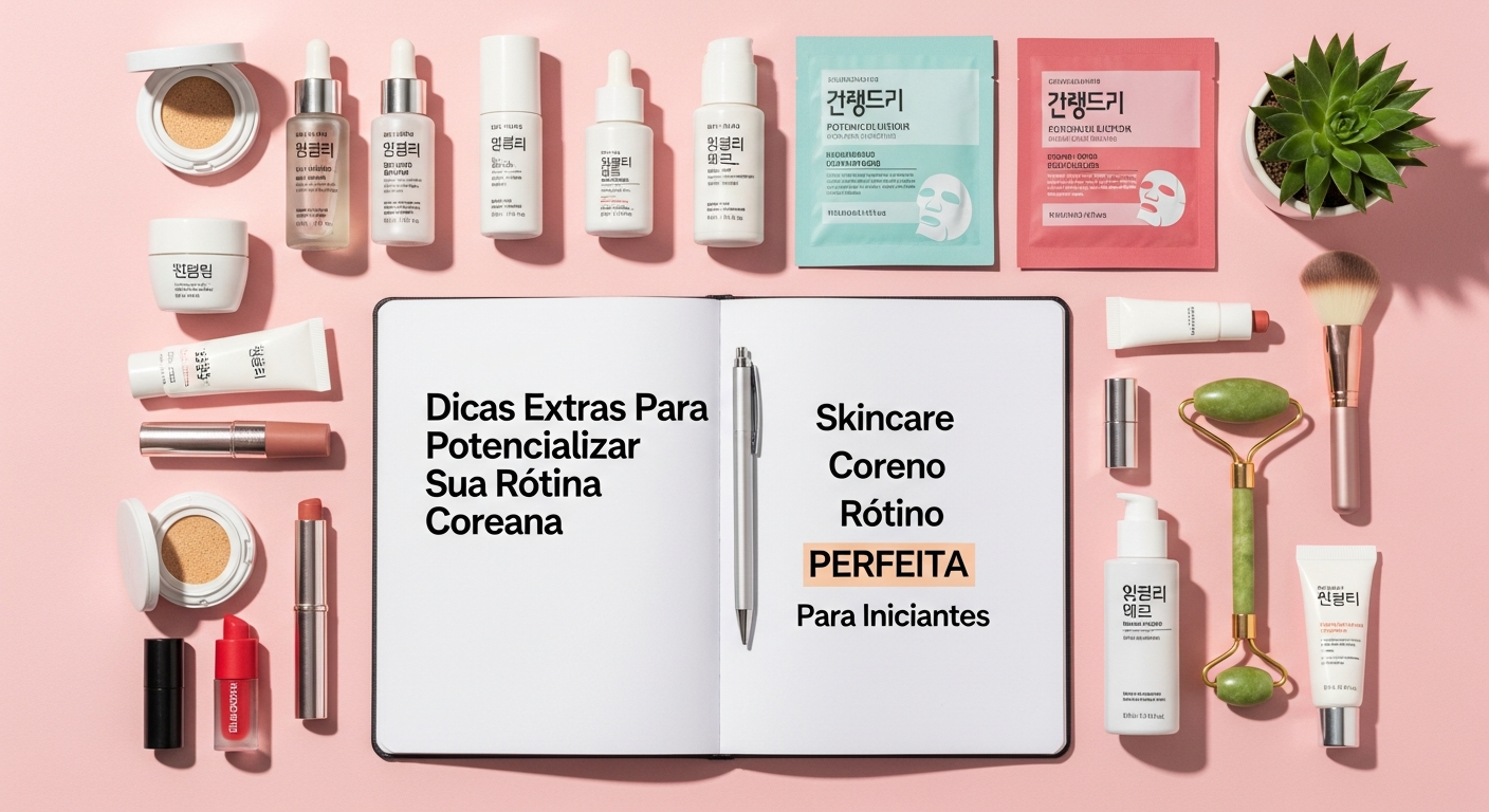 Dicas Extras Para Potencializar Sua Rotina Coreana - Skincare Coreano Rotina PERFEITA Para Iniciantes